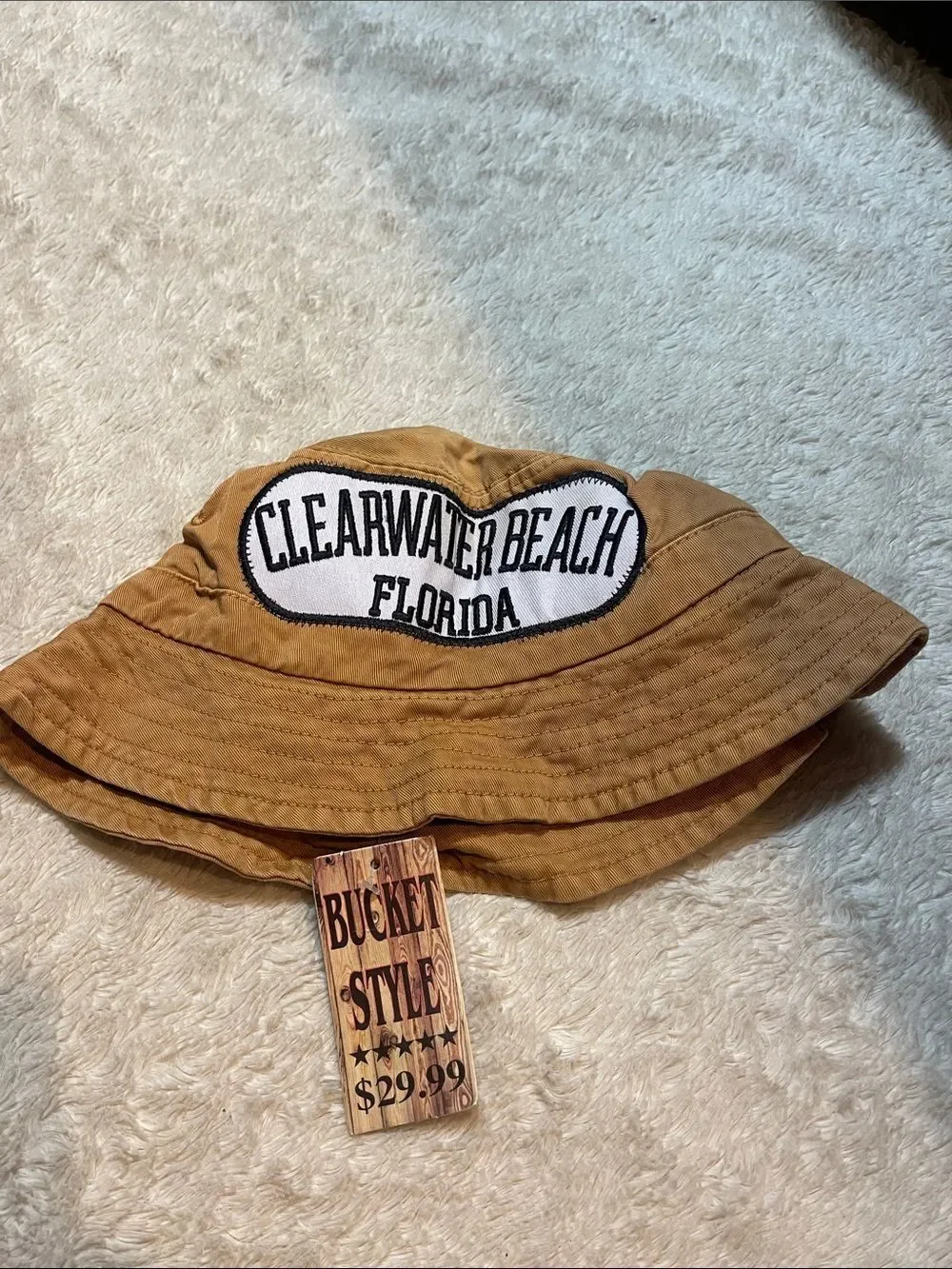 Clearwater Beach Florida Bucket Hat - Brown